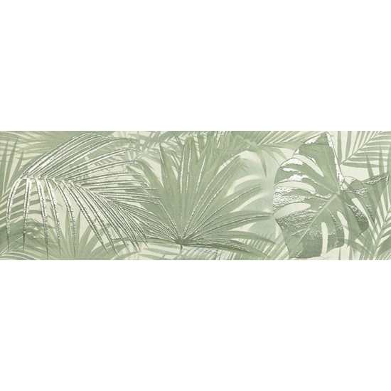 Fap Deco&amp;More Tropical Green 25x75 (fRGJ) Fali Dekor 1,5 m2/doboz 