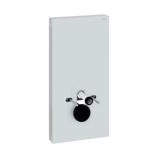 Geberit Monolith Plus szanitermodul fali WC-hez, 101 cm-es, homokszürke üveg/alumínium 131.221.JL.5