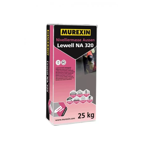 Murexin Lewell NA 320 Kültéri aljzatkiegyenlítő 3-20 mm 25 kg