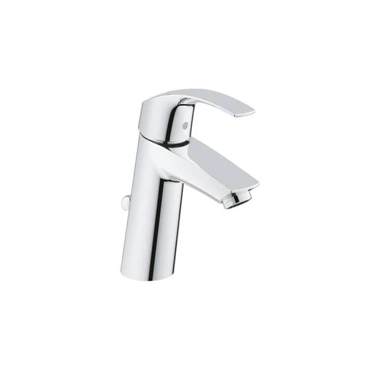 GROHE EUROSMART EGYKAROS MOSDÓCSAPTELEP M-MÉRET, BESÜLLYESZTHETŐ LÁNCCAL