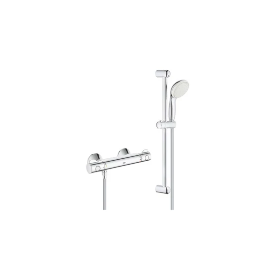 GROHE GROHTHERM 800 TERMOSZTÁTOS ZUHANYCSAPTELEP 1/2&quot; ZUHANYSZETTEL