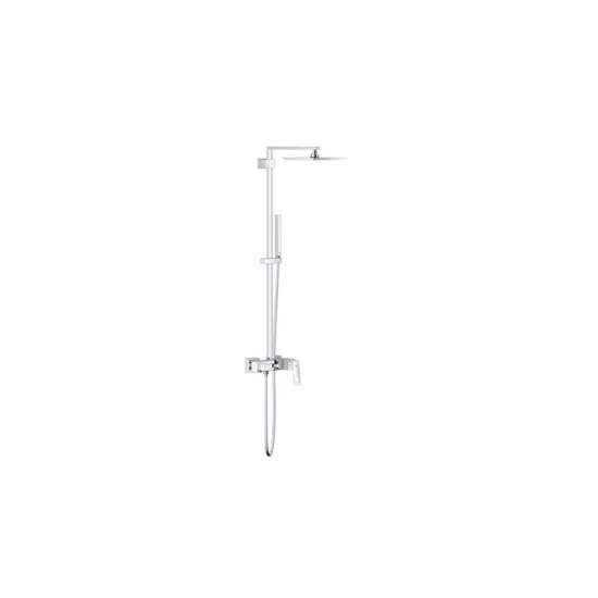 GROHE EUPHORIA CUBE SYSTEM 230 ZUHANYRENDSZER EGYKAROS KEVERŐVEL FALRA SZERELÉSHEZ