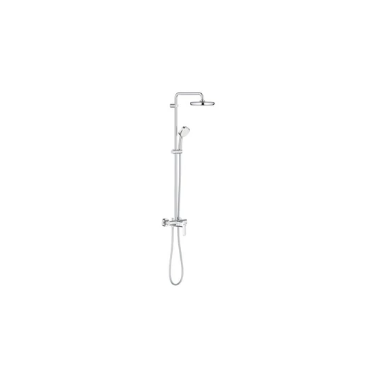 GROHE TEMPESTA COSMOPOLITAN SYSTEM 210 ZUHANYRENDSZER EGYKAROS KEVERŐVEL FALRA SZERELÉSHEZ