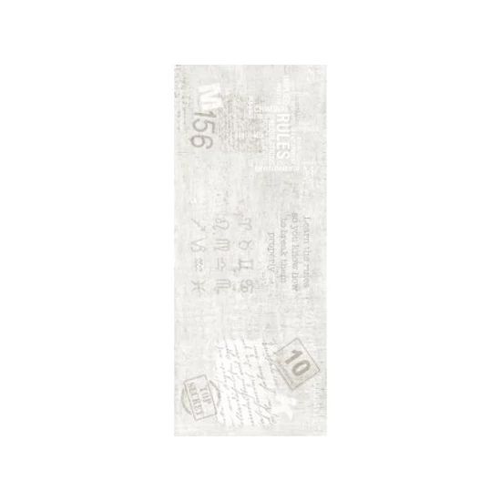 TUSCANIA LEVEL WHITE DECORO 20X50 DEKOR FALICSEMPE