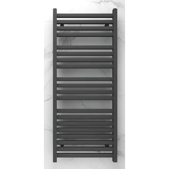 AREZZO design DUO ANTRACIT 1200X500 törölközőszárítós radiátor AR-DU12050A