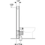 Kép 4/4 - Geberit Monolith szanitermodul talpon álló WC-hez, 114 cm-es, palahatású/alumínium fekete króm 131.033.00.5