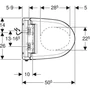 Kép 2/4 - Geberit AquaClean 4000 146.130.11.2 Bidé funkciós wc ülőke