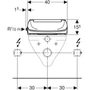 Kép 3/4 - Geberit AquaClean 4000 146.130.11.2 Bidé funkciós wc ülőke