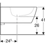 Kép 4/4 - Geberit iCon Square fali bidé, zárt forma 231910000