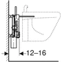 Kép 4/4 - GEBERIT Kombifix bidé szerelőelem fali bidé részére 457.530.00.1