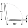 Kép 4/4 - Geberit Selnova lassú záródású wc ülőke 500.333.01.1