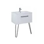 Kép 3/3 - AREZZO CARMEL 70CM-ES ALSÓSZEKRÉNY 1 FIÓKKAL MAGASFÉNYŰ FEHÉR AR-166932