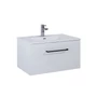 Kép 1/3 - Arezzo CARMEL 70CM-ES ALSÓSZEKRÉNY 1 FIÓKKAL MAGASFÉNYŰ FEHÉR  [AR-166932], 