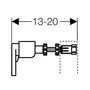 Kép 2/2 - Geberit Duofix falsík előtti szerelőkészlet 111.815.00.1