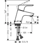 Kép 2/2 - Hansgrohe Focus E2 Zuhanycsaptelep egykaros, falsíkon kívüli szereléshez króm DN15 31960000