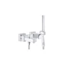 Kép 1/5 - GROHE EUROCUBE EGYKAROS KÁDCSAPTELEP, 1/2&quot; ZUHANYSZETTEL