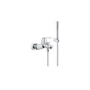 Kép 1/5 - GROHE EUROSMART COSMOPOLITAN EGYKAROS KÁDCSAPTELEP, 1/2&quot; ZUHANYSZETTEL
