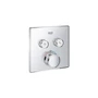 Kép 1/2 - GROHE SMARTCONTROL TERMOSZTÁT FALSÍK MÖGÖTTI TELEPÍTÉSHEZ, 2 FOGYASZTÓRA