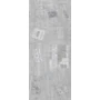 Kép 2/8 - TUSCANIA LEVEL GREY DECORO 20X50 DEKOR FALICSEMPE