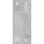 Kép 8/8 - TUSCANIA LEVEL GREY DECORO 20X50 DEKOR FALICSEMPE