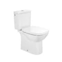 Kép 1/2 - Roca Debba Monoblokkos WC, Vario kifolyó, szögletes, rimless, fehér A34299L000